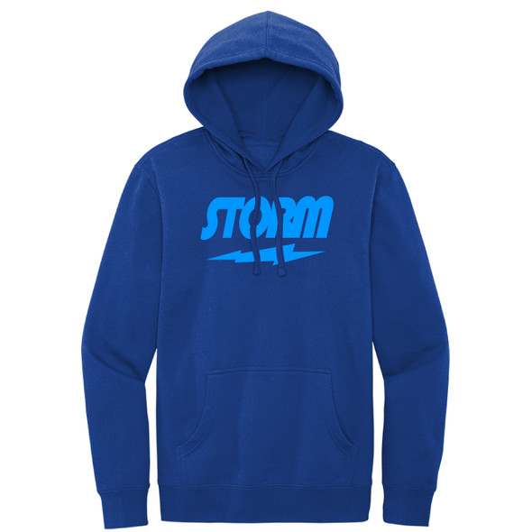 Storm Blue Logo Hoodie