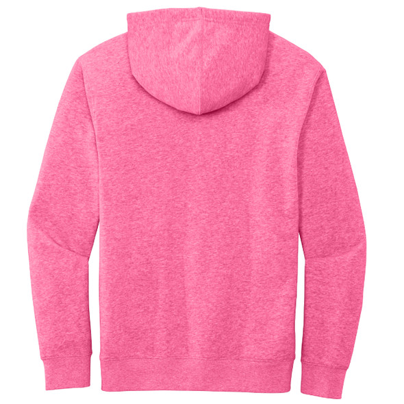 Storm Pink Logo with White Outline Hoodie