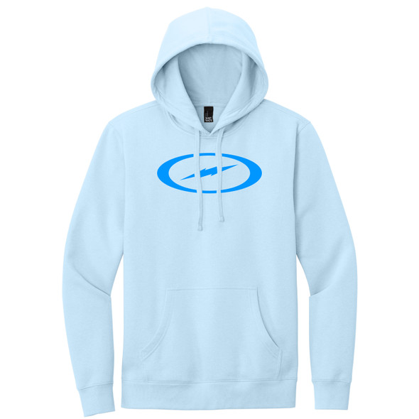 Storm Bolt Blue Logo Hoodie