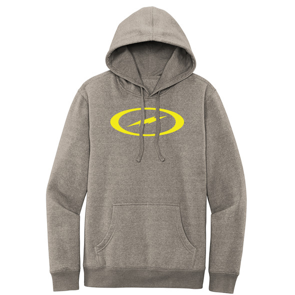 Storm Bolt Yellow Logo Hoodie