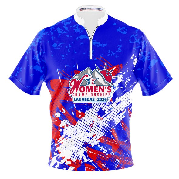 2026 USBC WC Patriotic Graffiti Bowling Jersey