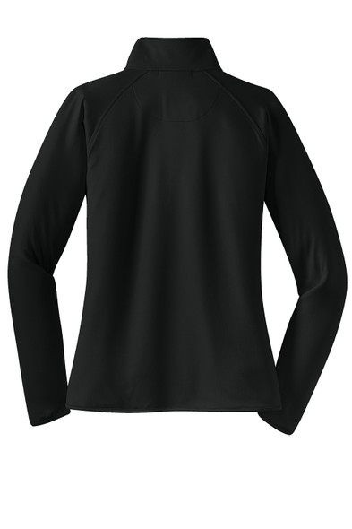 Roto Grip Red with White Outline Logo Women's 1/2-Zip Pullover Jacket