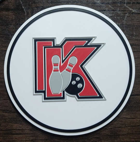 K&K Bowling Services White Rubber Backed Shammy