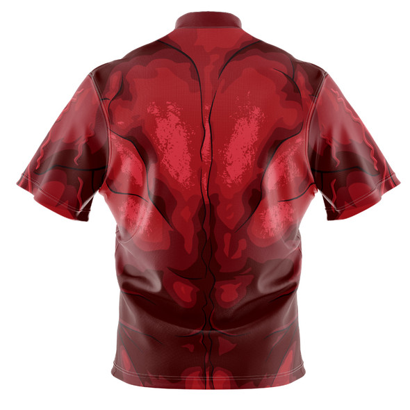 Express Marvel Red Hulk Costume Bowling Jersey