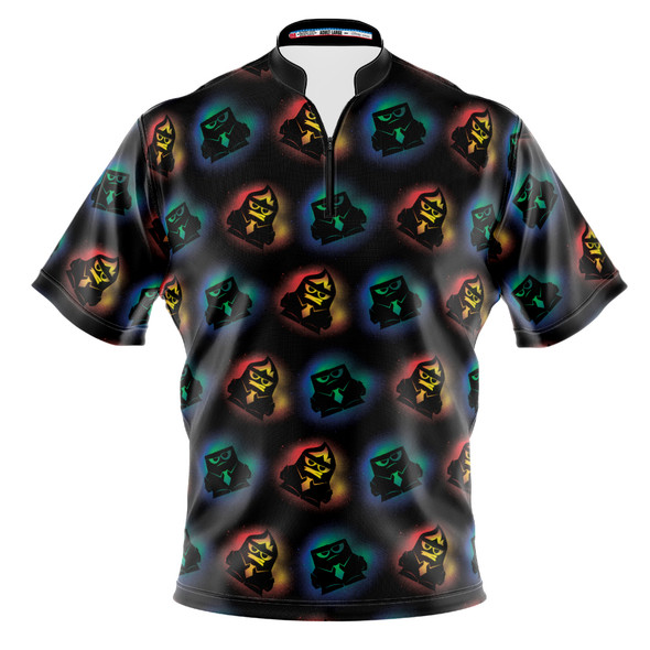 Signature Disney Anger Repeating Pattern Bowling Jersey
