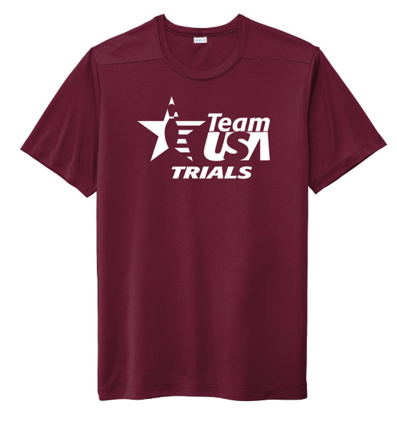 Team USA Trials White Logo Posi-UV Unisex Tee
