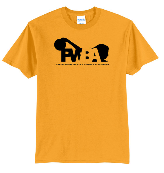 PWBA Black Logo Tees