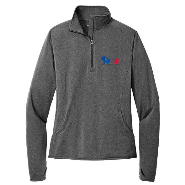 PWBA Full Color Logo 1/2 Zip Pullover Ladies Jacket