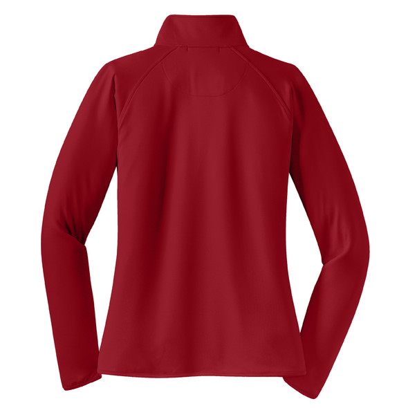 PWBA Bowl Fearless Black Logo 1/2 Zip Pullover Ladies Jacket