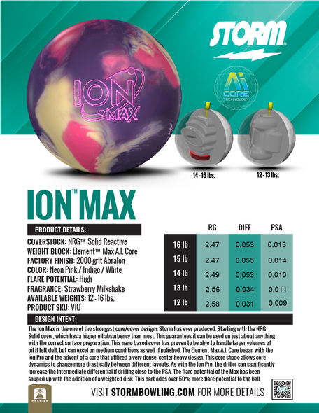 Storm Ion Max Bowling Ball