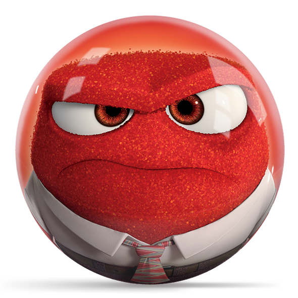 OTB Disney Anger Bowling Ball