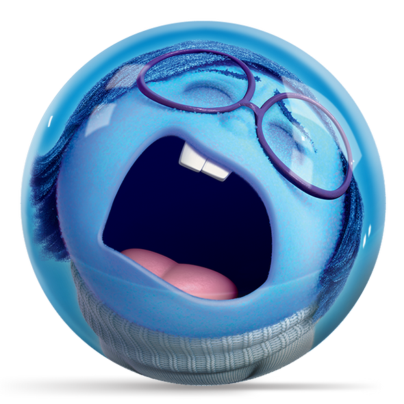 OTB Disney Sadness Bowling Ball