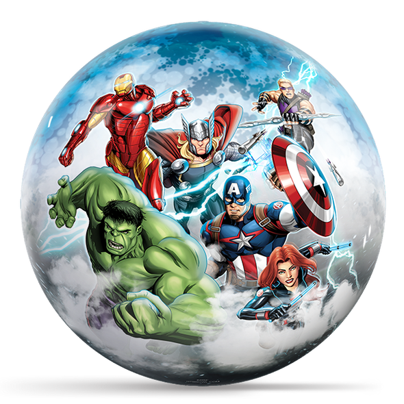 OTB Marvel Avengers Characters Bowling Ball