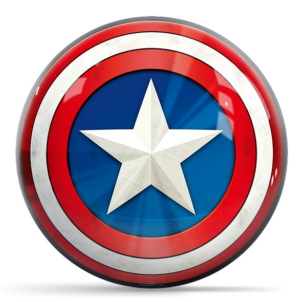 OTB Marvel Captain America Icon Bowling Ball