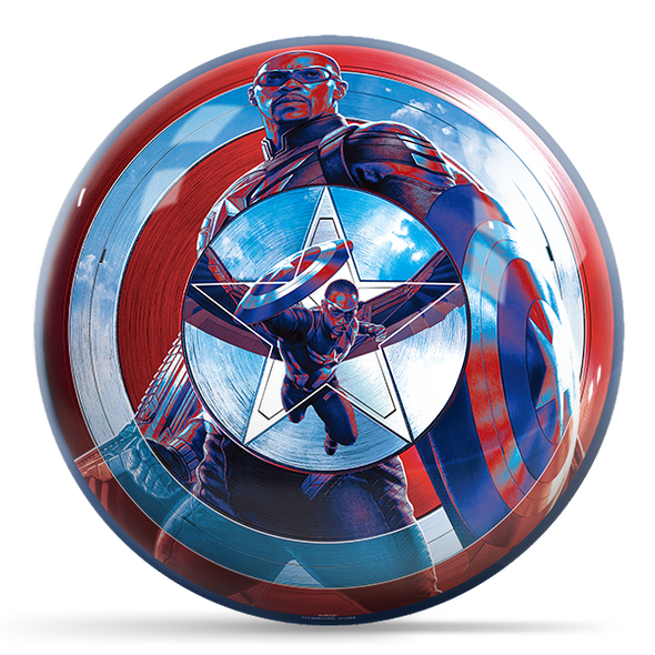 OTB Marvel Captain America Shield Bowling Ball