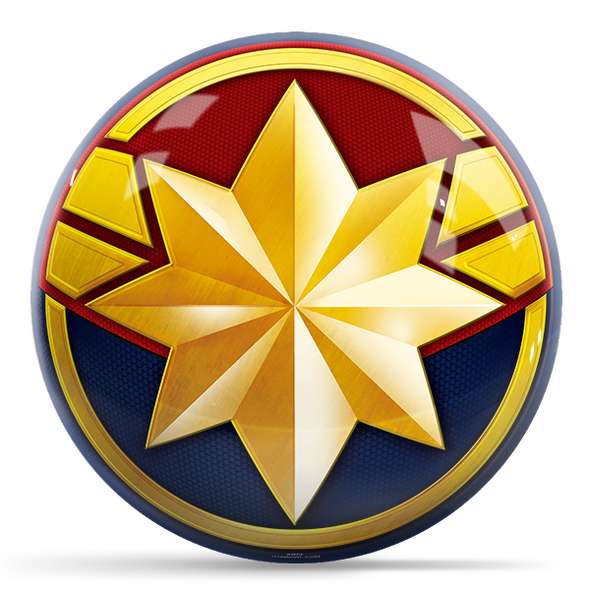 OTB Marvel Captain Marvel Icon Bowling Ball