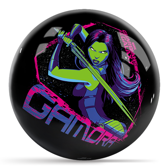 OTB Marvel Gamora Bowling Ball