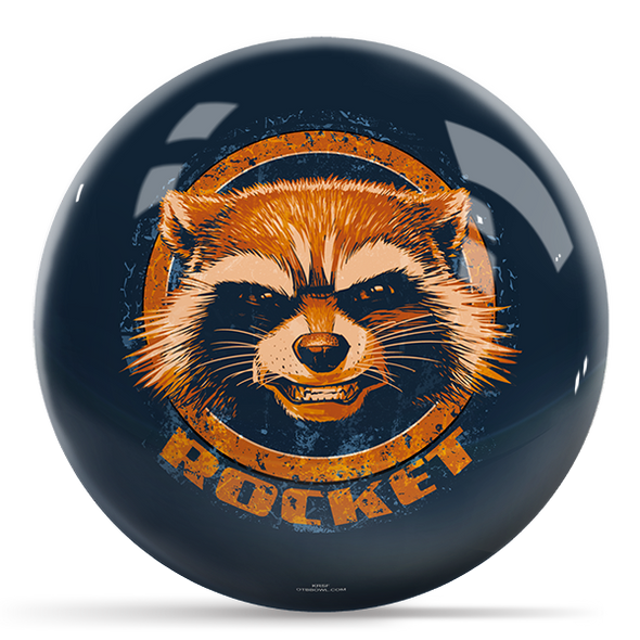 OTB Marvel Rocket Raccoon Bowling Ball