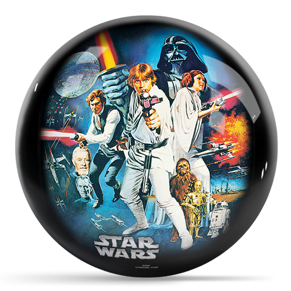 OTB Star Wars Characters Bowling Ball