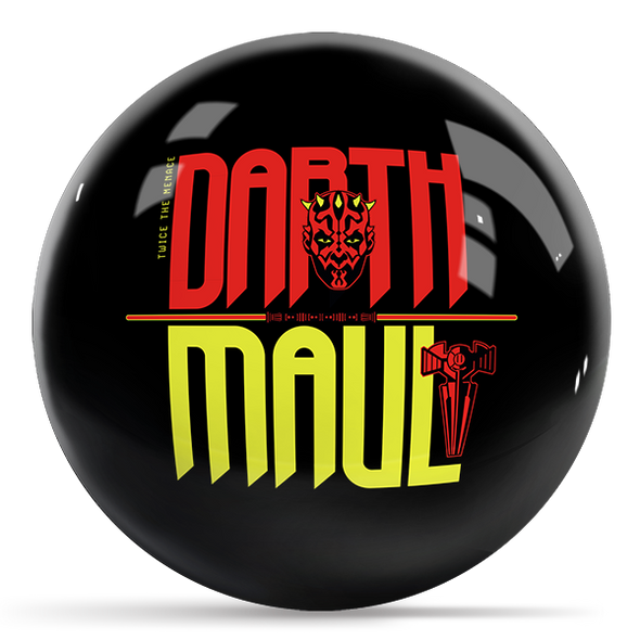 OTB Star Wars Darth Maul Logo Bowling Ball