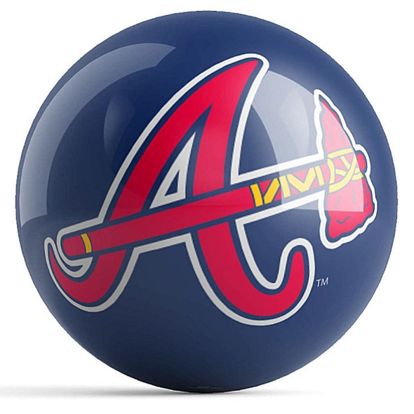 OTB MLB Atlanta Braves Bowling Ball