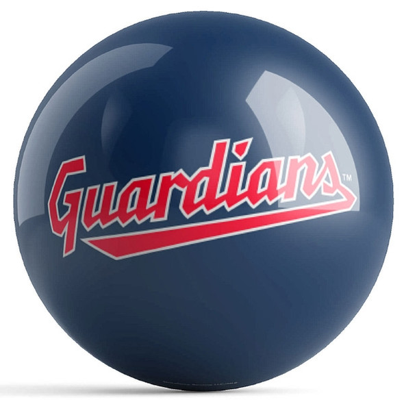 OTB MLB Cleveland Guardians Bowling Ball