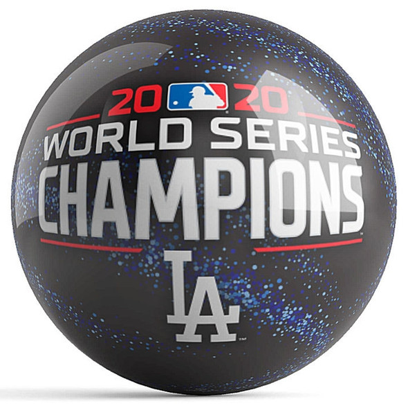 OTB MLB 2020 World Series Champion Los Angeles Dodgers Design 1 Bowling Ball