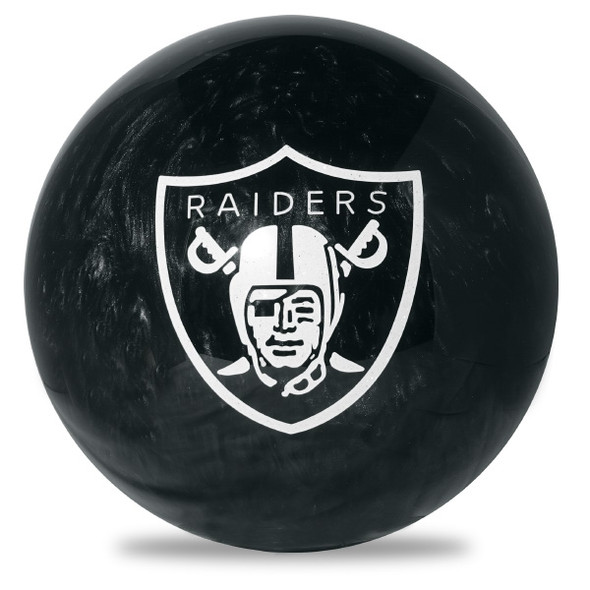 OTB NFL Las Vegas Raiders Engraved Bowling Ball