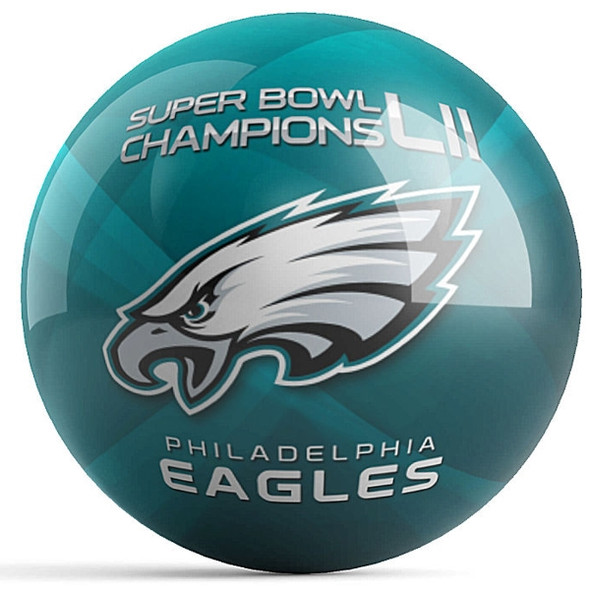 OTB NFL Super Bowl LII Champion Philadelphia Eagles Bowling Ball