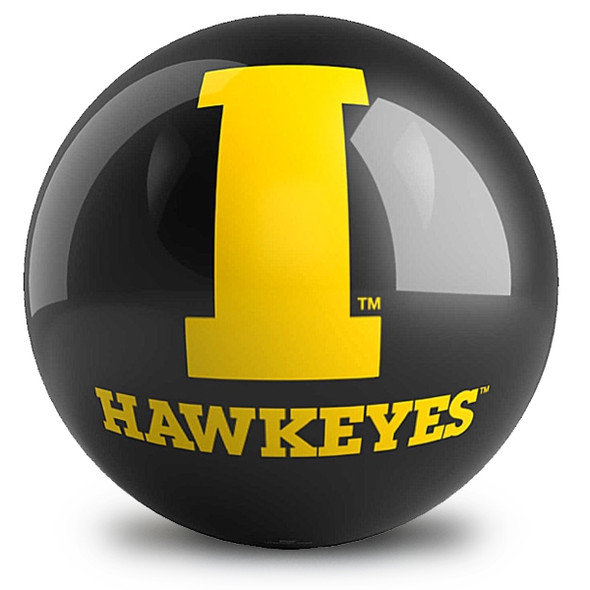 OTB NCAA University of Iowa Bowling Ball