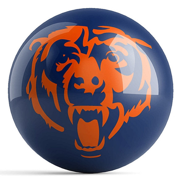 OTB NFL Chicago Bears Team Logo Bowling Ball