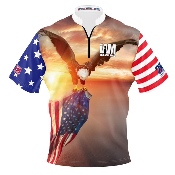 Signature USA 250 American Bald Eagle Bowling Jersey