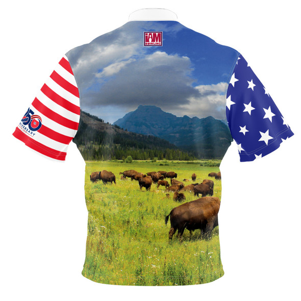 Build Your Own USA 250 Yellowstone Bowling Jersey