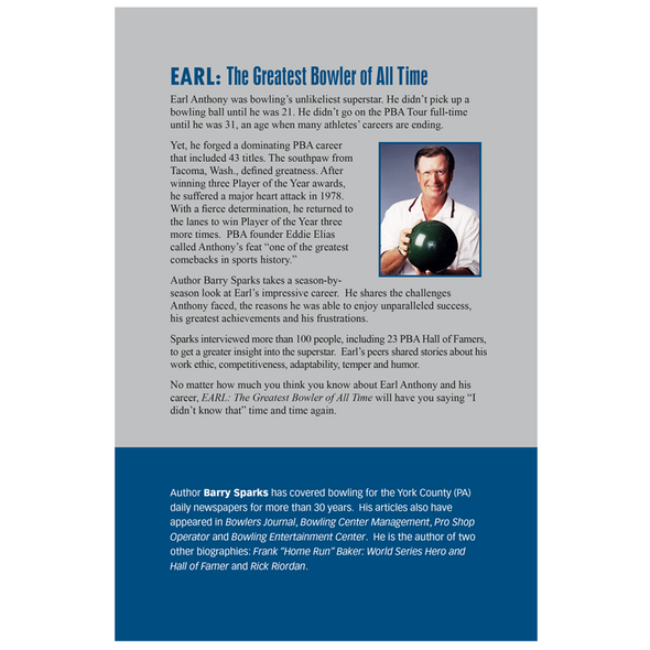 Earl: The Greatest Bowler of All Time - Book