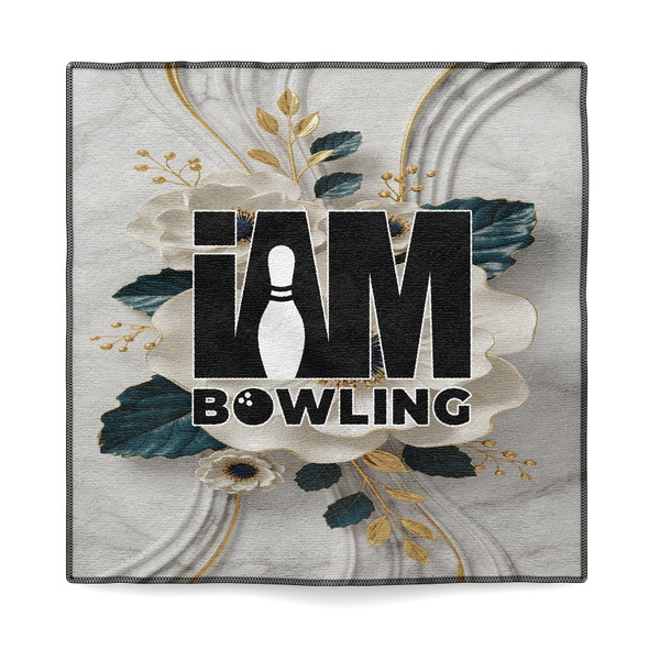Ivory Bloom Microfiber Towel