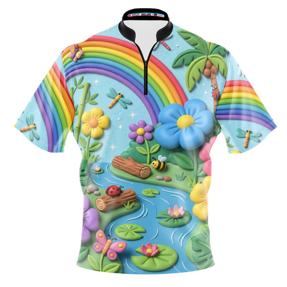 Build Your Own Rainbowl Oasis Bowling Jersey