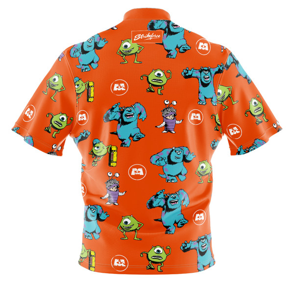 Express Disney Monsters Inc Orange Bowling Jersey
