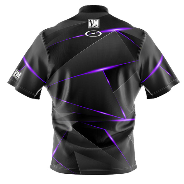 READY-2-SHIP Storm Violet Fragments Bowling Jersey