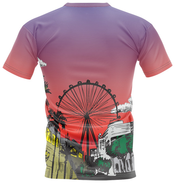 READY-2-SHIP Vegas Sketch Bowling Jersey - CREW NECK