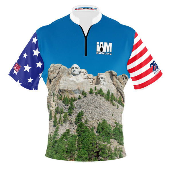 READY-2-SHIP USA 250 Mt Rushmore Bowling Jersey