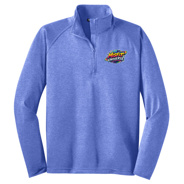 Misfit Universe Men's 1/2 Zip Pullover Jacket