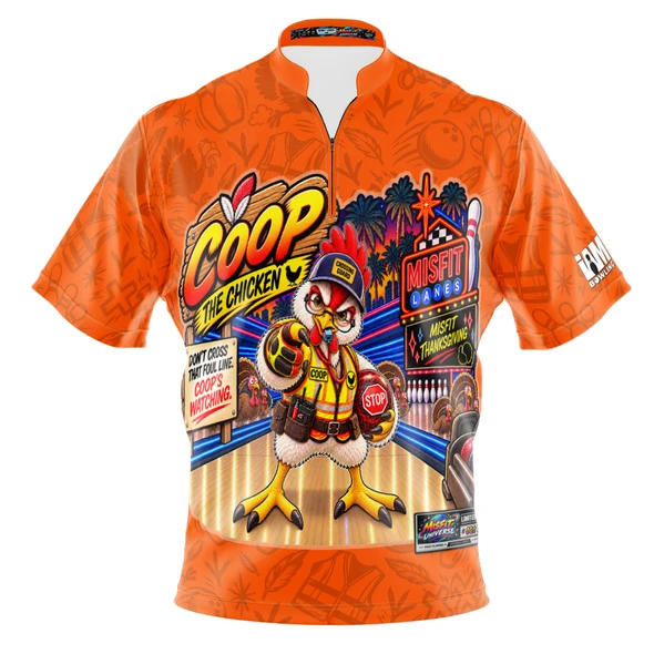 Misfit Universe Coop the Chicken Bowling Jersey - Limited Edition