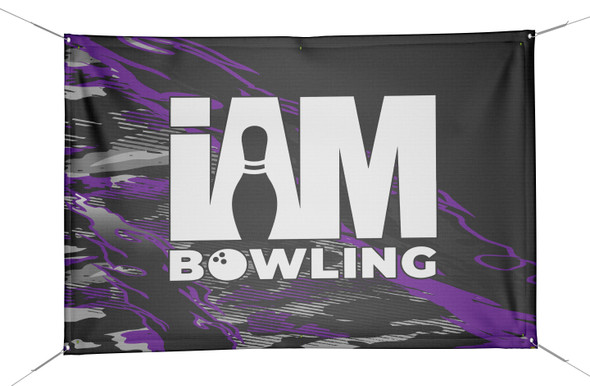 Violet Camouflage Banner