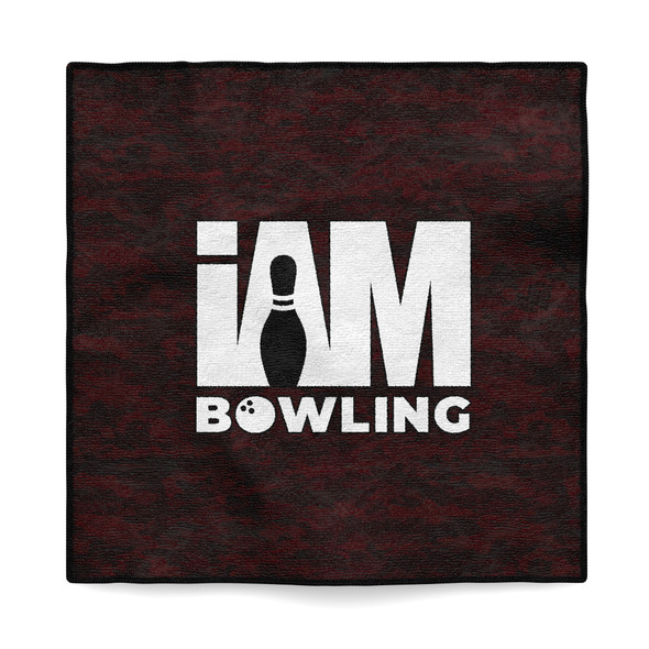 Burgundy Camo Microfiber Towel