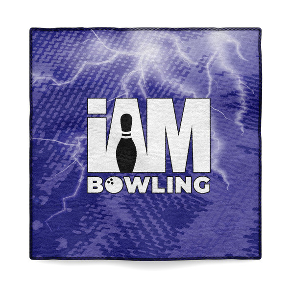 Blue Voltage Microfiber Towel