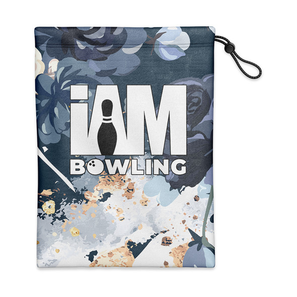 Azure Blossom Shoe Bag