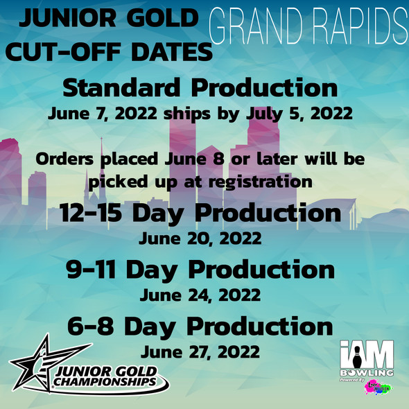 Jr Gold 2022 Official DS Bowling Jersey - JG063