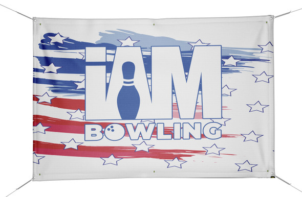 Paint Brushed Old Glory Banner