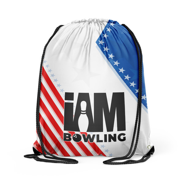 Patriotic Breakdown Drawstring Backpack