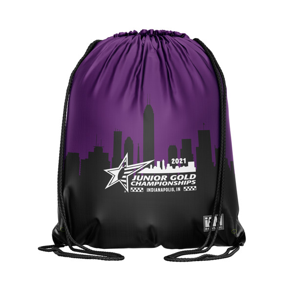 Jr Gold 2021 Official DS Bowling Drawstring Backpack - JG036-DB